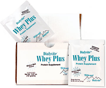 Dialyvite Whey Plus single-serving pouches HP131