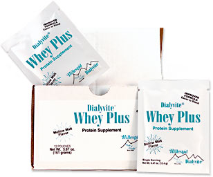 Dialyvite Whey Plus Protein Supplement packets