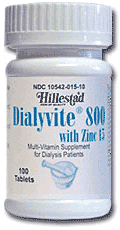 Dialyvite 800 with Zinc 15