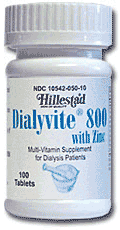 Dialyvite 800 with Zinc