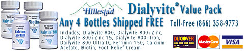 Dialyvite Value Pack - Any 4 Products Ship FREE!